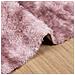 Tappeto Shaggy a Pelo Lungo NAVARRA Rosa Antico 200x200cm - Foto miniatura 6