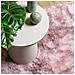Tappeto Shaggy a Pelo Lungo NAVARRA Rosa Antico 200x200cm - Foto miniatura 8