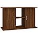 Supporto Acquario 101x41x58 cm Legno Multistrato Rovere Marrone - Foto miniatura 1