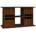 Supporto Acquario 101x41x58 cm Legno Multistrato Rovere Marrone - Foto miniatura 8