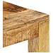Tavolino Da Salotto In Legno Massello Di Mango 80x80x40cm - Foto miniatura 4