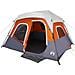 Tenda Famiglia LED 6 Persone Grigio/Arancione Rilascio Rapido - Foto miniatura 3