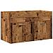 Set Mobili da Bagno 2 pz Legno Antico in Legno Multistrato - Foto miniatura 6