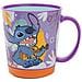 Tazza 410ml Stitch Per Bambini Dropsafe Antiscivolo Collezione Aloha, Viola - Foto miniatura 1
