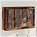 Armadi da Muro 2 pcs Legno vecchio 69.5 x 34 x 90 cm - Foto miniatura 2