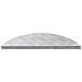 Dischi Quadrati 10 pcs Argento 60 x 18 cm Alluminio - Foto miniatura 4