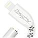 Adattatore Audio Lightning A Jack 3.5mm 11cm Certificato Mfi, Bianco - Foto miniatura 2