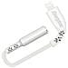 Adattatore Audio Lightning A Jack 3.5mm 11cm Certificato Mfi, Bianco - Foto miniatura 5