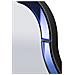 Specchio Da Parete Tangeri Ad Arco Con Cornice Specchio Blu 49x144 Cm - Foto miniatura 4
