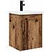 Mobile bagno con rubinetto Legno antico 42 x 40 x 74,5 cm - Foto miniatura 1