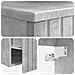 Mobile Lavabo da Parete Grigio Cemento 39 x 41 x 62,5 cm - Foto miniatura 4