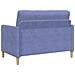 Set di Divani con Storage 2 pcs Blu jeans Poliestere - Foto miniatura 4