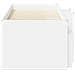 Struttura Letto Loft con Mobile 3 pcs Bianco Legno multistrato - Foto miniatura 4