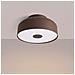 Plafoniera Omiq Marrone Sl. 2286 - Moderno Plafoniere Marrone 15x30x30 Cm - Foto miniatura 4