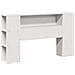 Letto contenitore senza Materasso Bianco 160x200 cm in Legno Massello di Pino - Foto miniatura 7