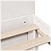 Letto contenitore senza Materasso Bianco 160x200 cm in Legno Massello di Pino - Foto miniatura 9