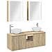 Set di Armadi da Bagno 5 pcs Rovere Sonoma 53 x 15,5 x 70 cm - Foto miniatura 1
