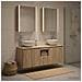 Set di Armadi da Bagno 5 pcs Rovere Sonoma 53 x 15,5 x 70 cm - Foto miniatura 2