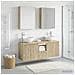 Set di Armadi da Bagno 5 pcs Rovere Sonoma 53 x 15,5 x 70 cm - Foto miniatura 4