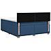 Letto box spring con materasso Blu 140 x 200 cm Tessuto - Foto miniatura 6