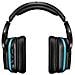 Cuffia Wireless / Cablato G935 con Microfono Integrato - Nero / Blu - Foto miniatura 3