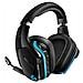 Cuffia Wireless / Cablato G935 con Microfono Integrato - Nero / Blu - Foto miniatura 1