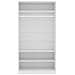 Armadio Rovere Marrone 90x50x200 cm in Legno Multistrato - Foto miniatura 5