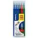 Set 6 Refill Frixionball 0.7mm 3 Blu, 1 Nero, 1 Rosso, 1 Verde - Foto miniatura 2