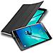 Custodia Per Tablet Compatibile Con Samsung Galaxy Tab S2 (8.0"" Zoll) Sm-t715n / T719n In Nero Satin - Coperchio Protettiva Ultra Sottile Con Funzione Auto Wake Up E Stand - Foto miniatura 1