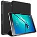Custodia Per Tablet Compatibile Con Samsung Galaxy Tab S2 (8.0"" Zoll) Sm-t715n / T719n In Nero Satin - Coperchio Protettiva Ultra Sottile Con Funzione Auto Wake Up E Stand - Foto miniatura 10
