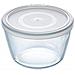 Cook&freeze Contenitore Tondo Con Coperchio, Vetro, Bianco, 1,1 Litri, 1,1 L - Foto miniatura 2