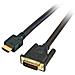 M-cab 7300088 Cavo E Adattatore Video 2 M Hdmi Tipo A [standard] Dvi-d Nero (2m Hdmi Dvi -d 24+1 Cable Gold - M/m Full H - Foto miniatura 1