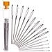 H S Grande Occhio Blunt Needles 15pcs Filati Per Maglieria Aghi Da Cucito Big Eye Rammendo Aghi Lana - Foto miniatura 1