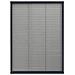 Zanzariera Plissettata Finestre Alluminio Antracite 80x120 Cm - Foto miniatura 5