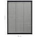 Zanzariera Plissettata Finestre Alluminio Antracite 80x120 Cm - Foto miniatura 7
