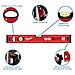 4932459090 932459090 Redstick Slim Livello 40cm 16 Pollici Rosso Nero - Foto miniatura 4