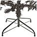 Albero di Natale Sottile Nero 210 cm - Foto miniatura 3