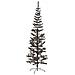 Albero di Natale Sottile Nero 210 cm - Foto miniatura 4