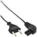 16655X 5m Accoppiatore C7 CEE7/16 Nero cavo di alimentazione - Foto miniatura 1