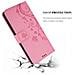 Custodia Compatibile Con Oppo Find X3 Lite In Rosa Fiore - Coperchio Protettivo In Design Floreale Con Chiusura Magnetica, Funzione Stand E Slot Per Carte - Foto miniatura 6