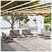 Set Divani Da Giardino 8 Pz Con Cuscini In Polyrattan Grigio - Foto miniatura 1