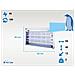Zanzariera Elettrica, Potente 35w Con Luce Uv 2 X 20w, Per Stanze, Giardini, Verande, Area Efficace Di 100 M² - Foto miniatura 4