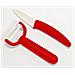 Set Coltello /pelatore - Inossidabile - Leggero - Venteo - Coltello In Ceramica + Pelatore Rosso - Leggero E Maneggevole - Lavabile In Lavastoviglie - Lama Inossidabile - Foto miniatura 1