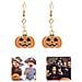 Orecchini Di Halloween Con Zucca Yellow - Foto miniatura 3
