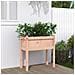 Fioriera Giardino Con Gambe 70x31x70 Cm Legno Massello Douglas - Foto miniatura 1