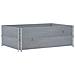 Paretali Per Pallet 2pz Grigi 120x80cm Legno Massello Di Pino - Foto miniatura 2