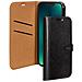 Custodia Per Iphone 13 Pro Folio Wallet Con Linguetta Magnetica, Nero - Foto miniatura 2