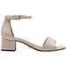 Nude Casual Part-open Sandals Sandali Tessile Scarpe Donna Beige Eu 38, 1-28201-42 251 - Foto miniatura 2