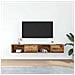 Mobili Porta TV 2 pz Legno Antico 80x31x25,5 cm in Truciolato - Foto miniatura 9