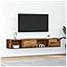 Mobili Porta TV 2 pz Legno Antico 80x31x25,5 cm in Truciolato - Foto miniatura 1